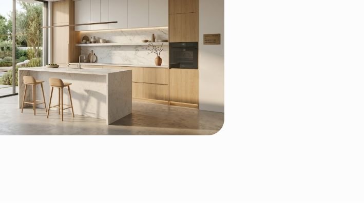 7 Stunning Minimalist kitchen design inspiration Design #1