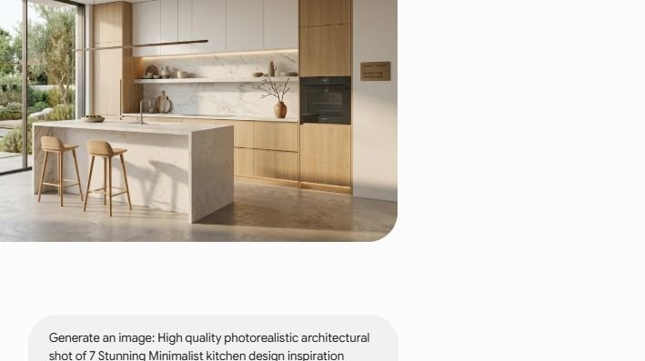 7 Stunning Minimalist kitchen design inspiration Design #2