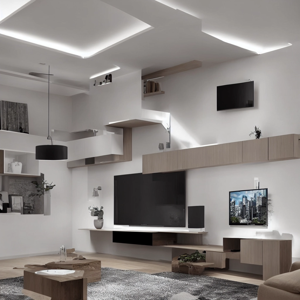 10 Modern TV Wall Design Ideas That Will Make Your Living Room Feel Ultra Luxurious - IMG05