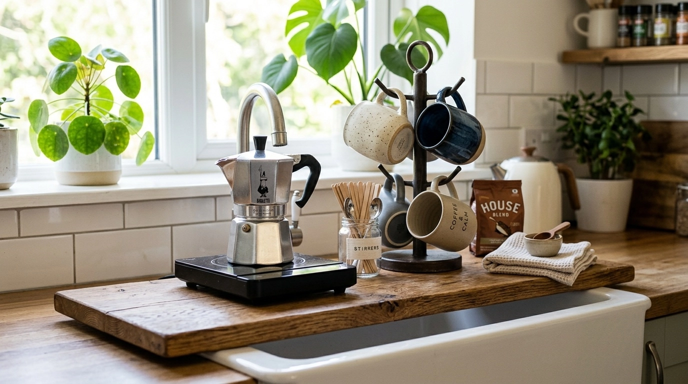 11 Charming Coffee Bar Station Ideas for Small Spaces That Feel Big on Style - IMG06