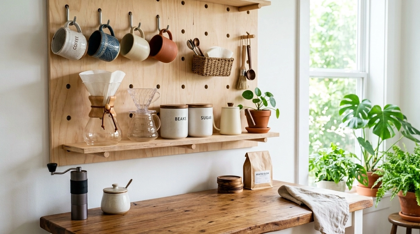 11 Charming Coffee Bar Station Ideas for Small Spaces That Feel Big on Style - IMG09