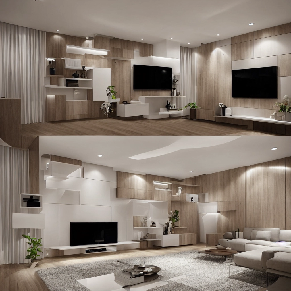 10 Modern TV Wall Design Ideas That Will Make Your Living Room Feel Ultra Luxurious - IMG09