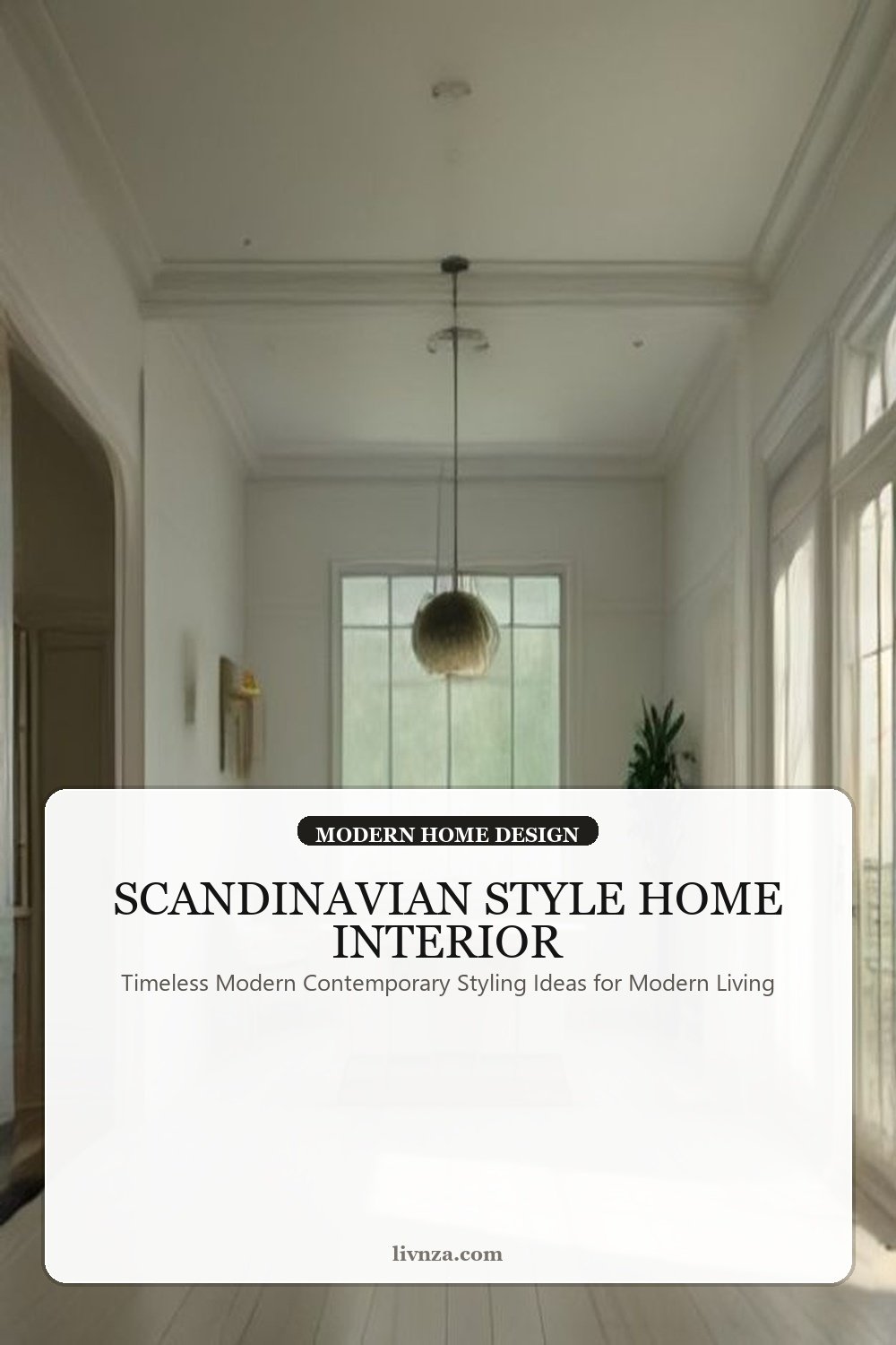 Scandinavian style home interior - Scandinavian style home interior