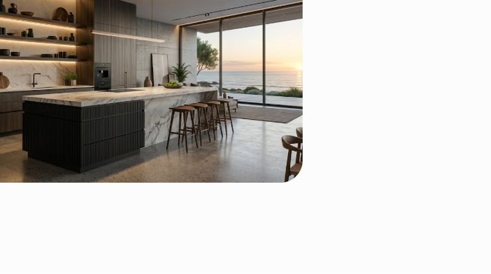 7 Stunning Minimalist kitchen design inspiration Design #2