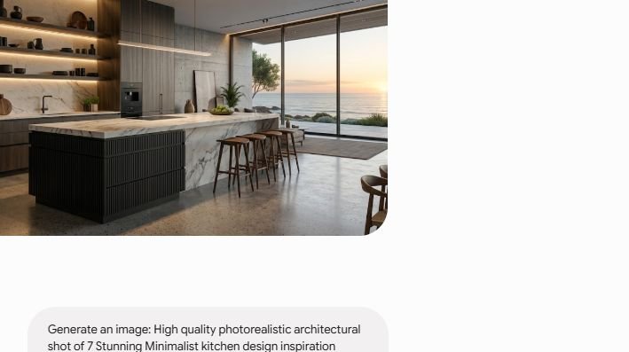 7 Stunning Minimalist kitchen design inspiration Design #6